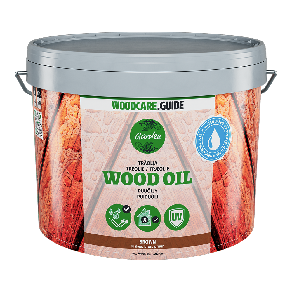 WOODCARE.GUIDE Wood Oil 2,7L Brown