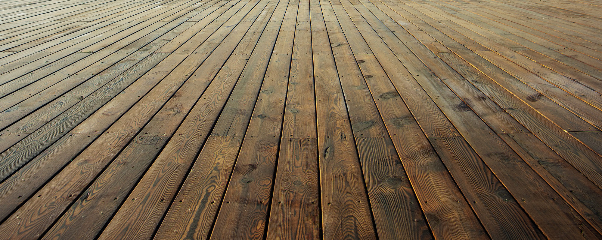 beautiful-brown-wooden-deck-low-view-closeup